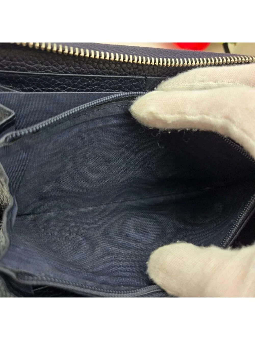 Gucci Wallet Interlocking GG Navy - Picture 15 of 15